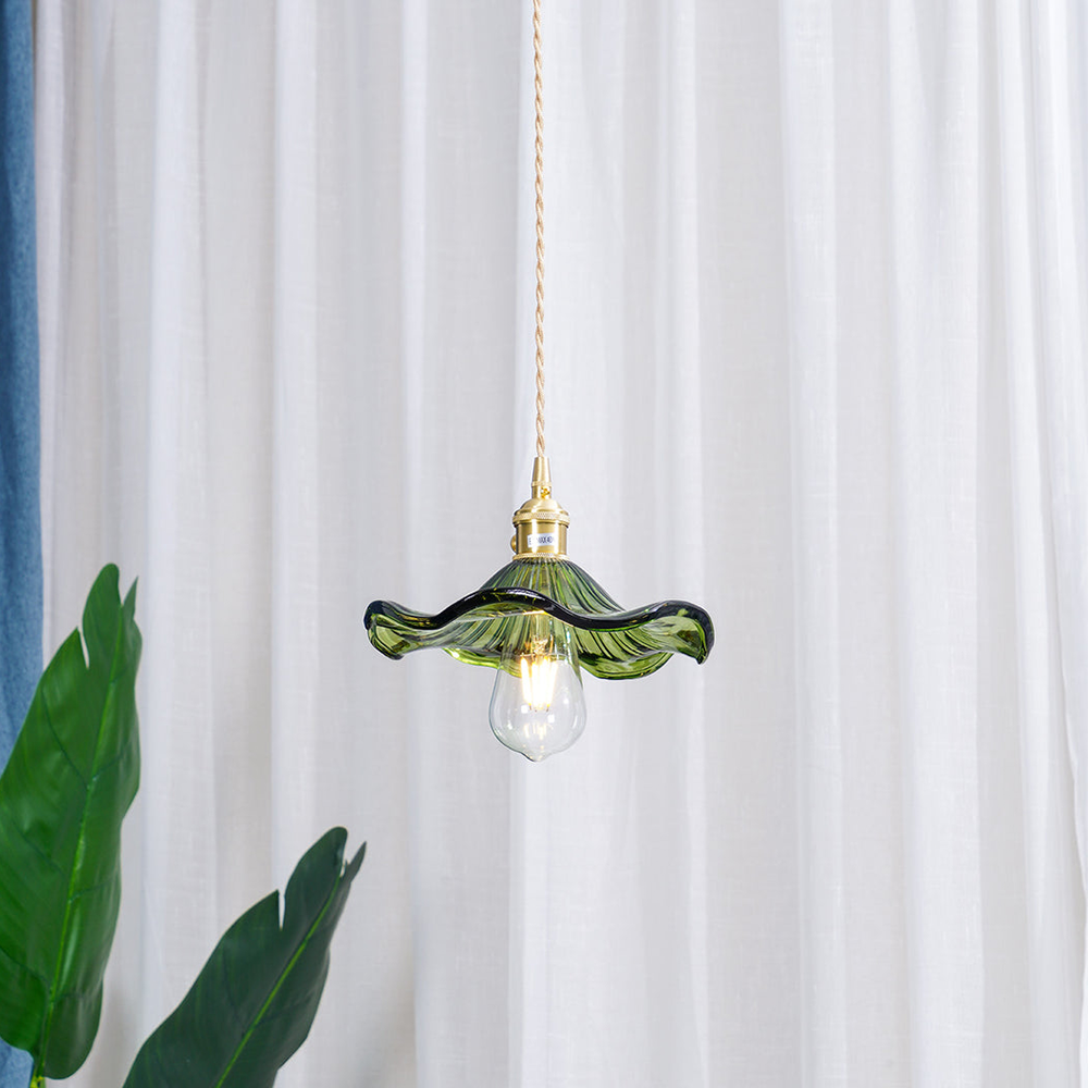 Hangende Bloem Lamp – Natuurlijke Charme En Tedere Geest