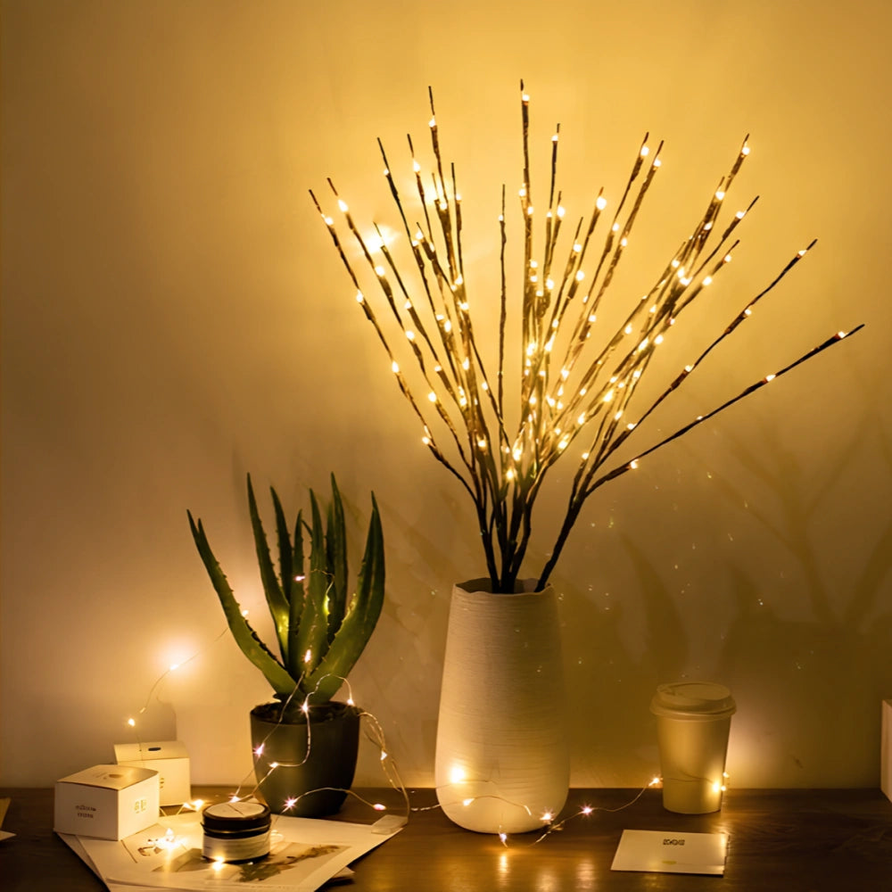 LED Light Decoration – Warm and Elegant Atmosphere