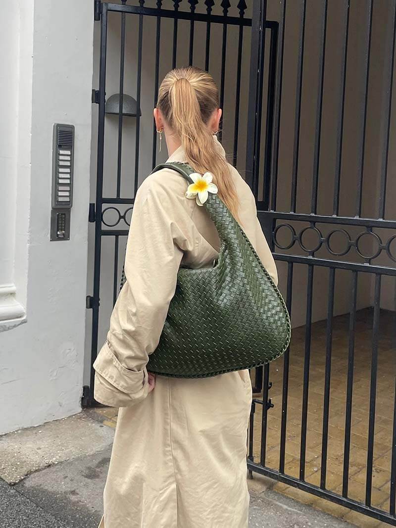 Josiane | Handtas Gevlochten – Ambachtelijke Elegantie En Tijdloze Charme