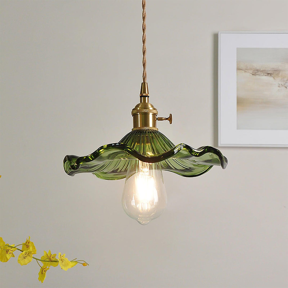Hangende Bloem Lamp – Natuurlijke Charme En Tedere Geest