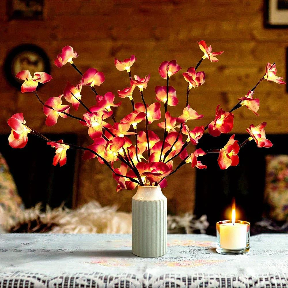 LED Light Decoration – Warm and Elegant Atmosphere