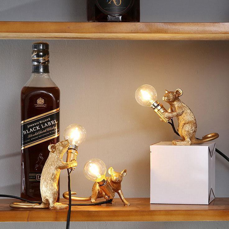 Tafellamp Muis – Originele Decoratie En Trendy Verlichting