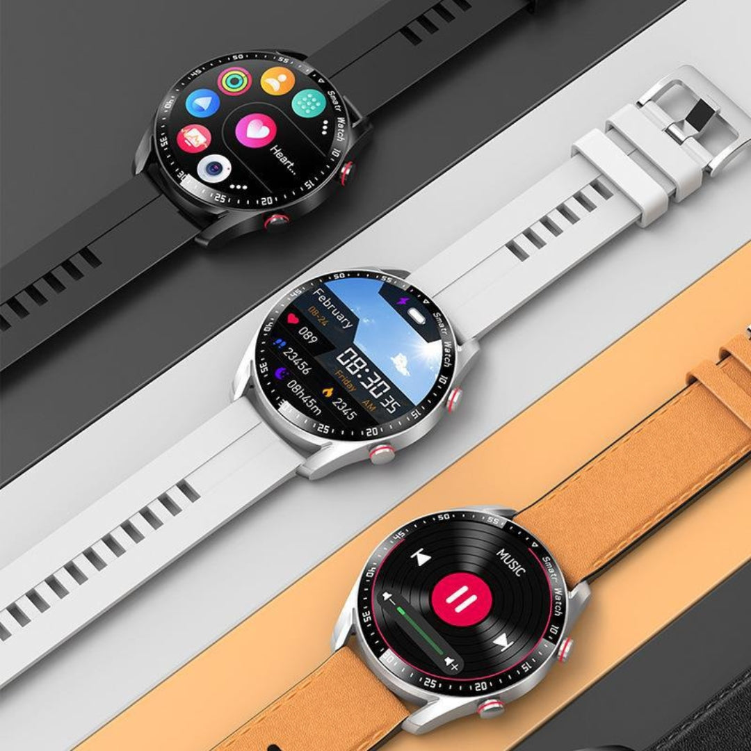 Elegant Smartklokke – Raffinert Design Og Smarte Funksjoner
