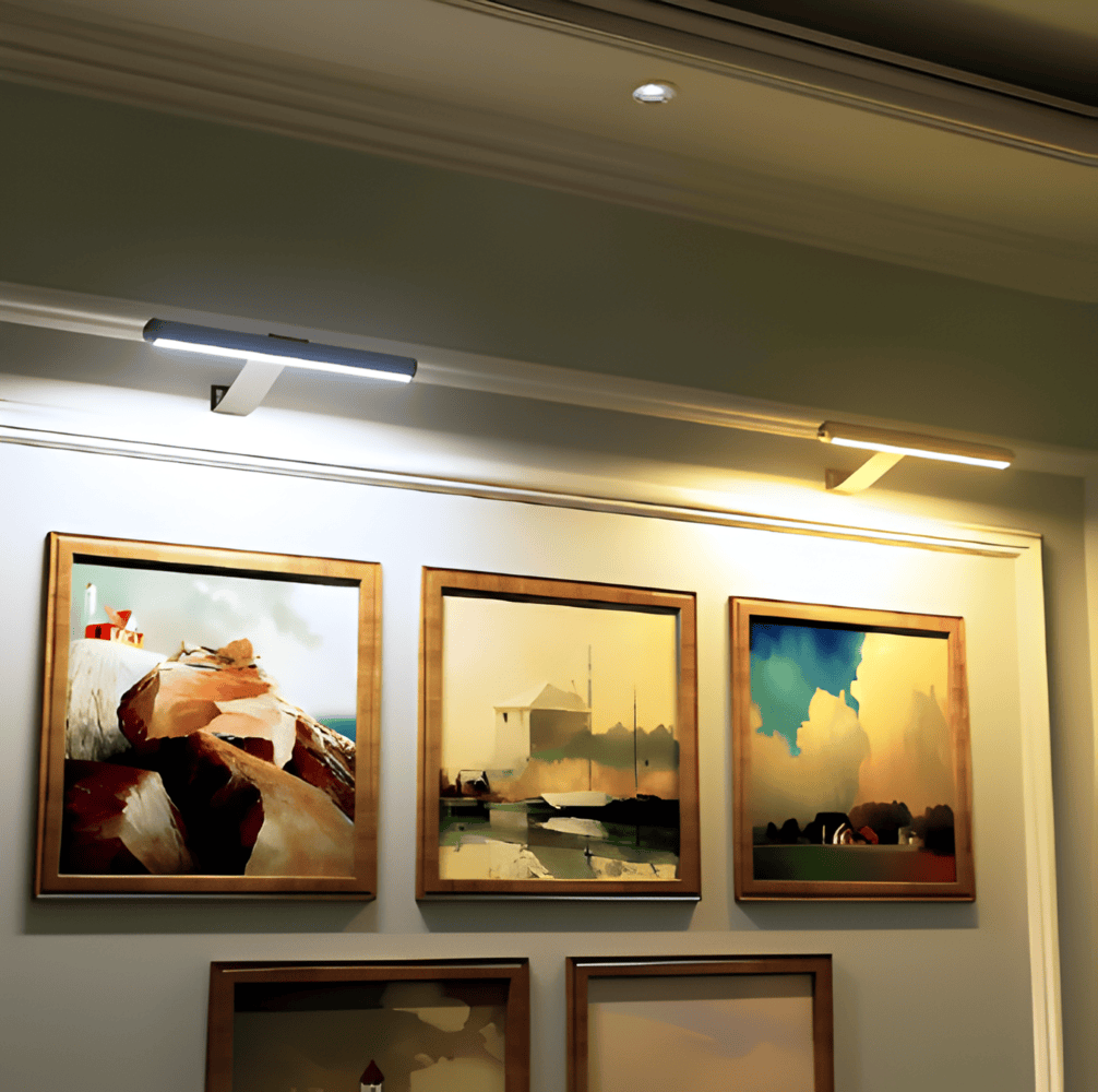 Draadloze USB-oplaadbare LED-wandlamp - volledig draaien en handig opladen