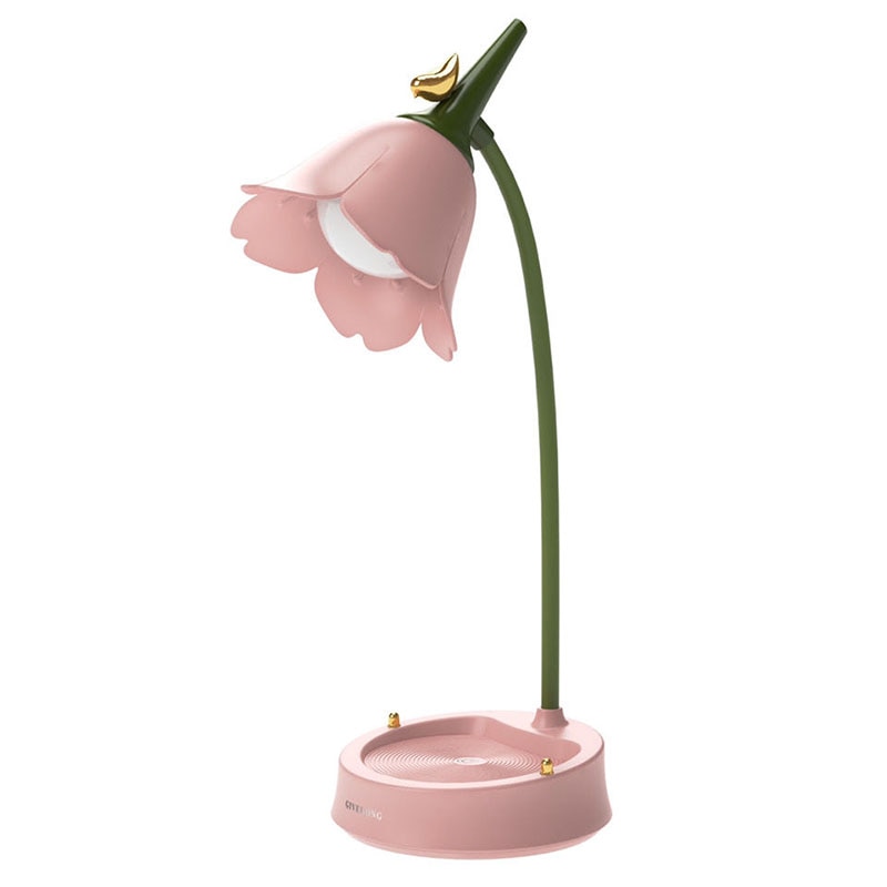 Työpöydän Kukka - Eleganssia ja Pehmeää Valoa