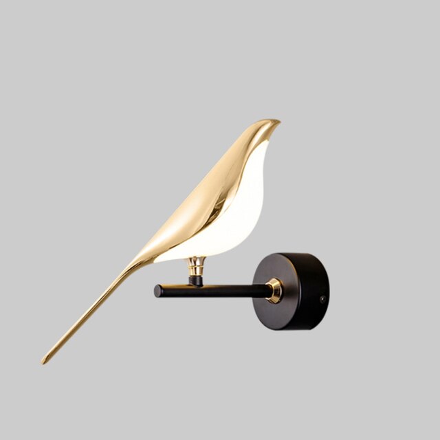 Wandlamp Vogel – Verlichte en Delicate Decoratie