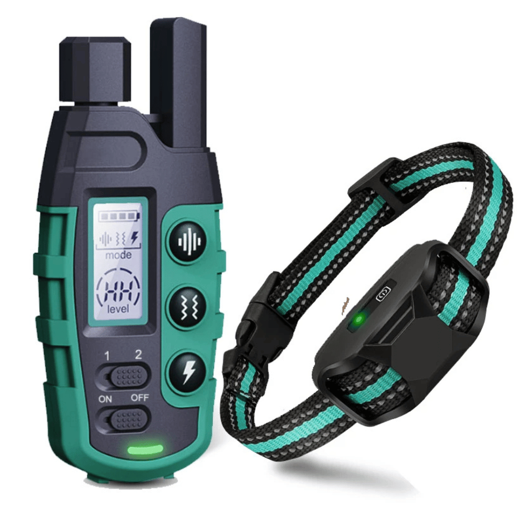 Collar de adiestramiento remoto – impermeable, recargable y alcance de 1000 m