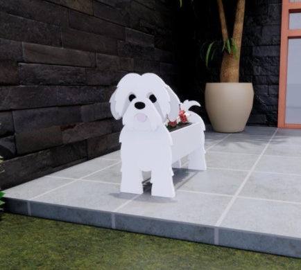 Maceta Original — Forma de Perro