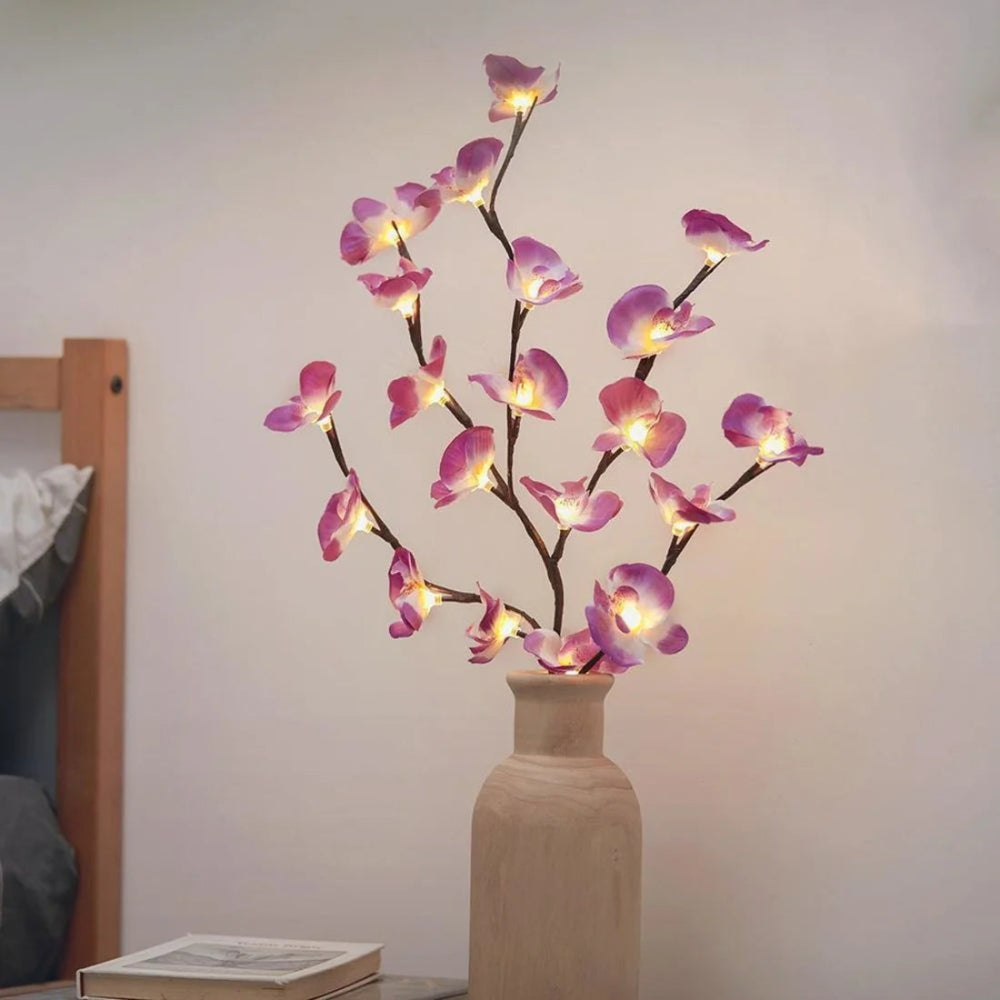 LED Light Decoration – Warm and Elegant Atmosphere