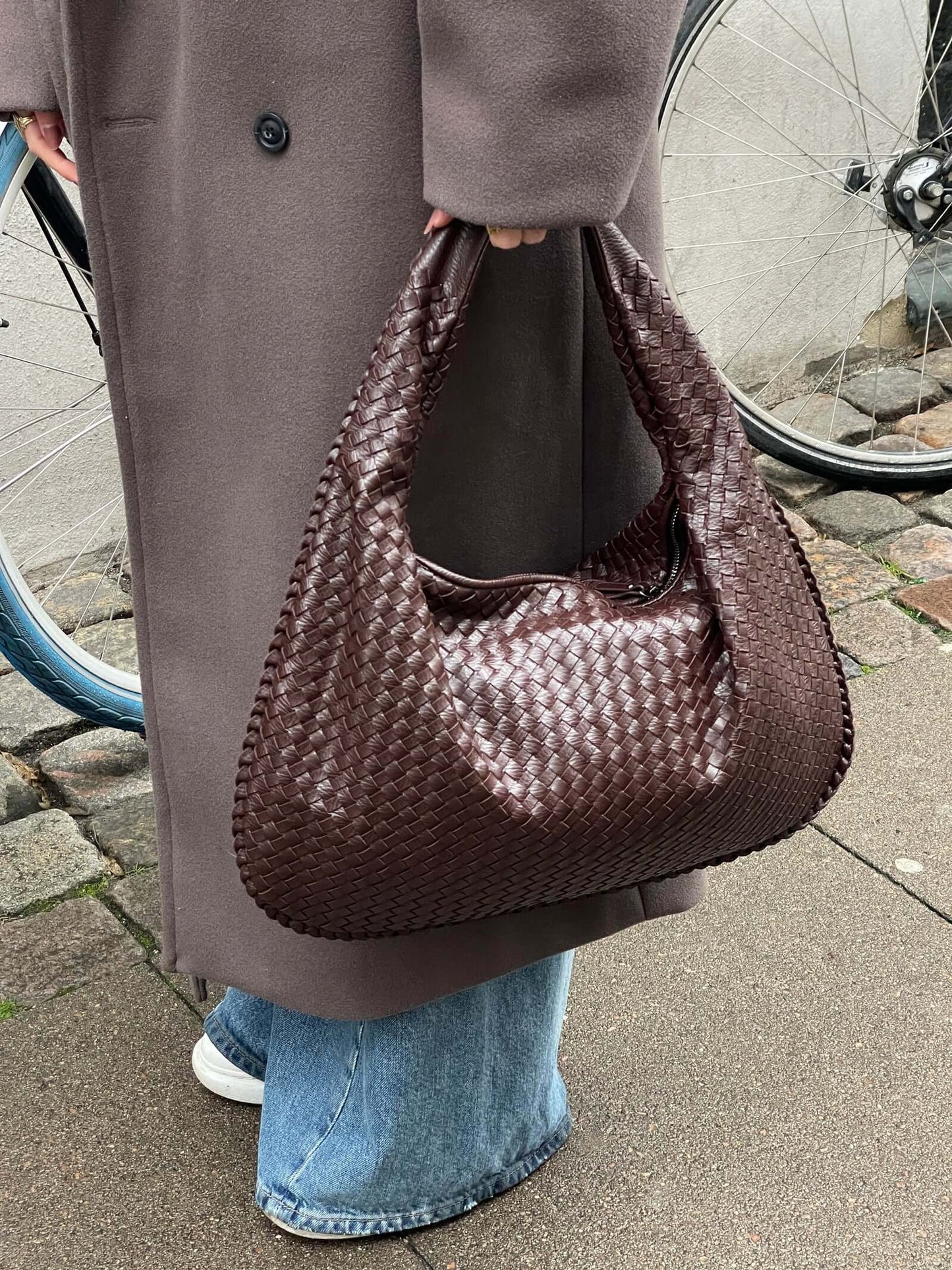 Josiane | Handtas Gevlochten – Ambachtelijke Elegantie En Tijdloze Charme