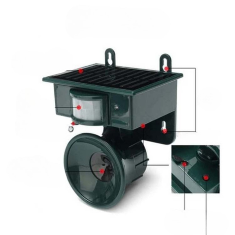 Elektronisk Avskrekkende For Hage — Jager Fuglene Og Beskytter Dine Områder