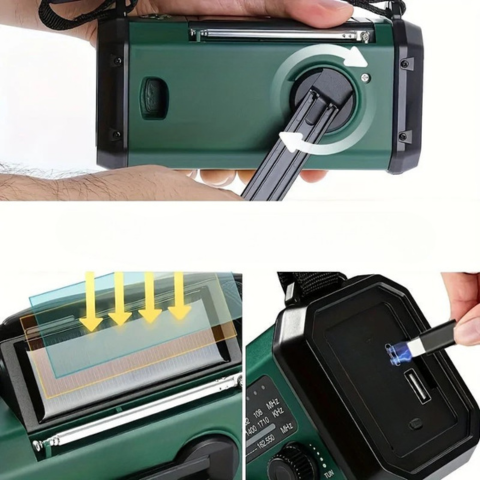 Radio di Emergenza Multifunzionale – Affidabilità e Praticità