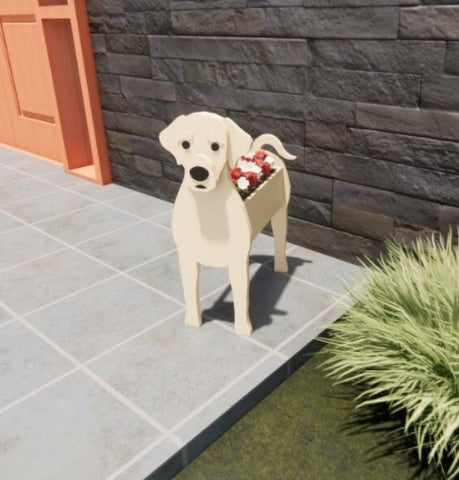 Maceta Original — Forma de Perro