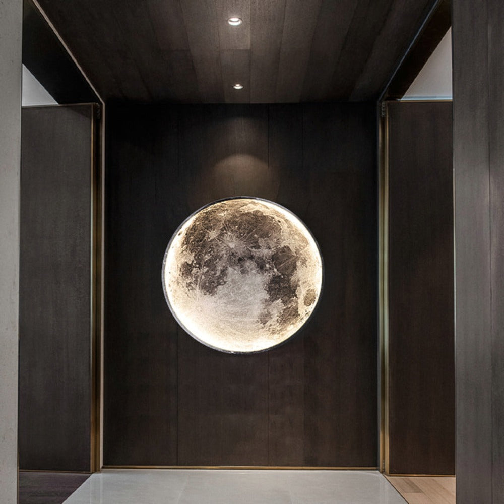 Lampada da Parete 3D LED – Luna Per Un'Atmosfera Unica