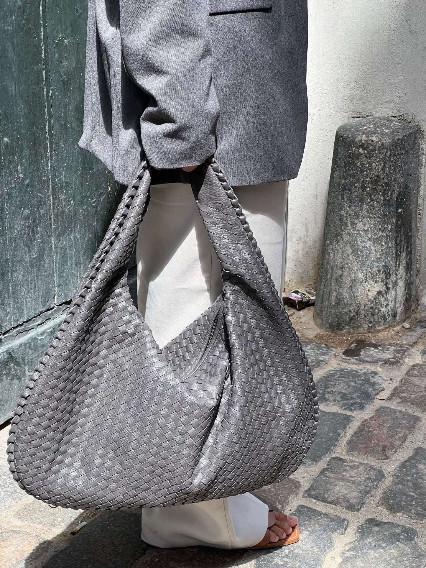 Josiane | Handtas Gevlochten – Ambachtelijke Elegantie En Tijdloze Charme