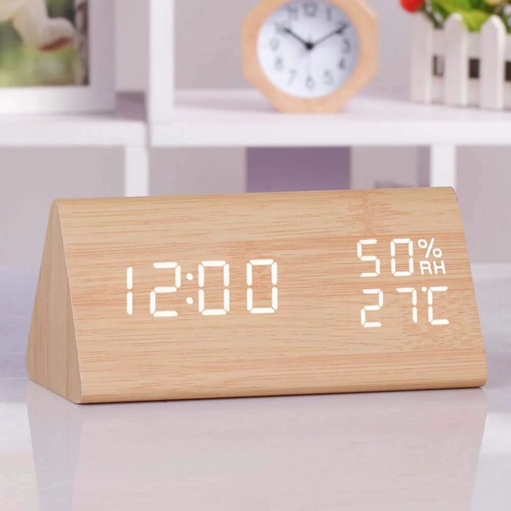 LED Klok Met Stembediening – Modern Ontwerp En Slimme Functionaliteit