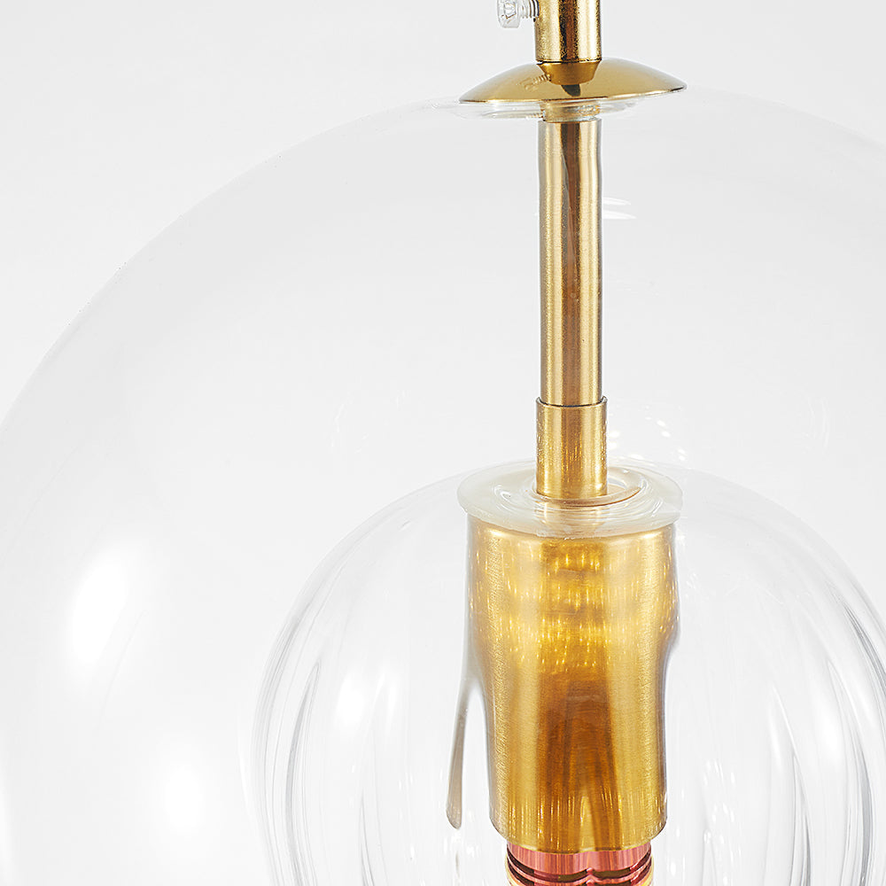 Elegante en Warme Glazen Hanglamp – Stijl en Finesse 