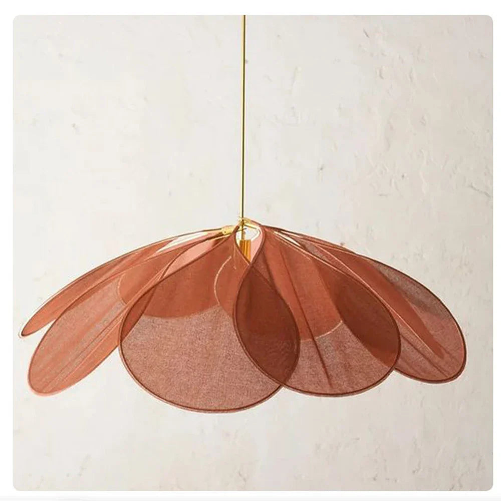 Suspension Luminaire Pétales De Fleurs – Élégance Florale