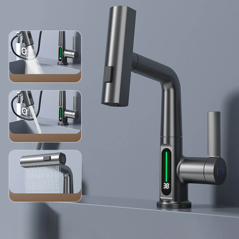 Intelligente Flexible Armatur – Digitale Anzeige und Temperatur in Echtzeit 