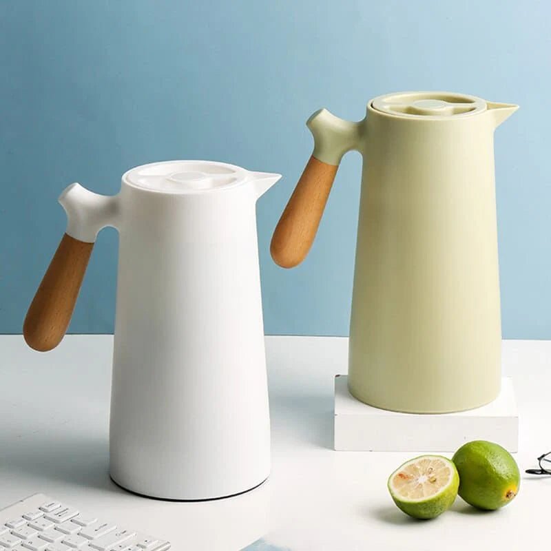 Carafă izotermă cu mânere – Conservare pe termen lung și design elegant 