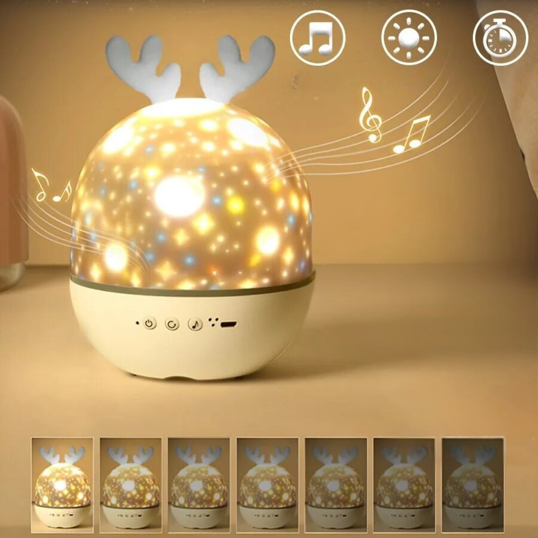 Lampa Proiector de Noapte – Iluminare Feerică și Relaxantă 