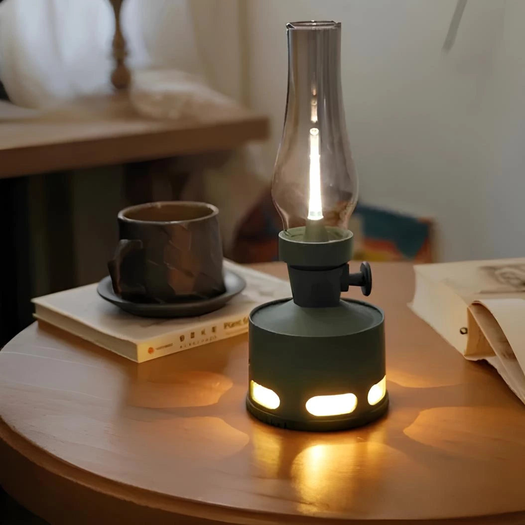 Lanterna LED Stile Retro – Illuminazione Decorativa Elegante 