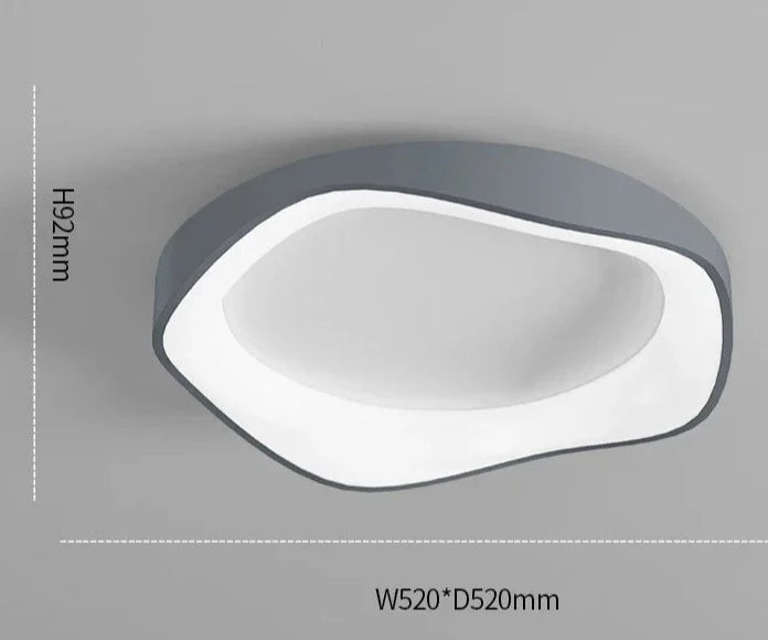 Lámpara de techo LED asimétrica – Tendencia y elegancia 