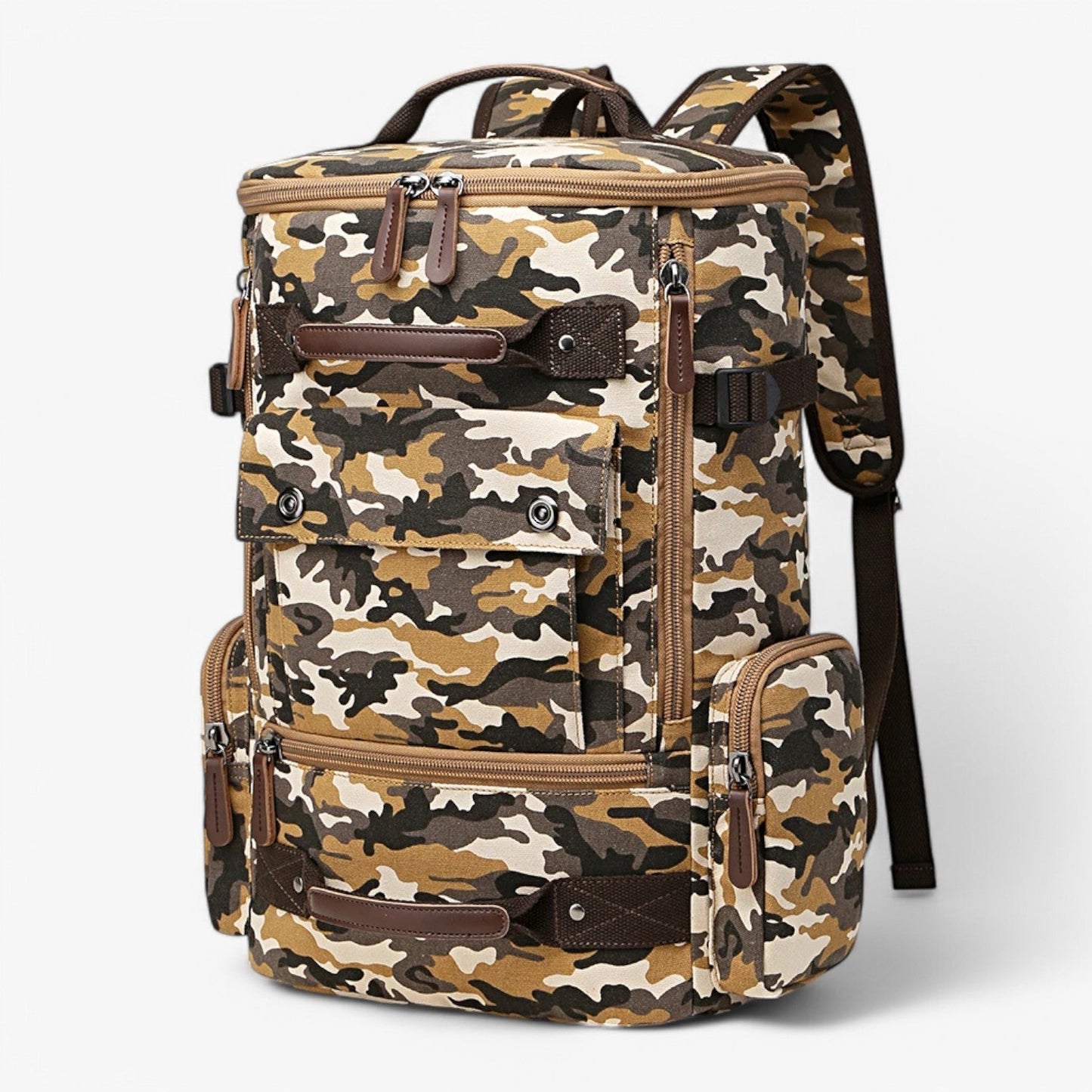 Vintage Rucksack mit Laptopfach 