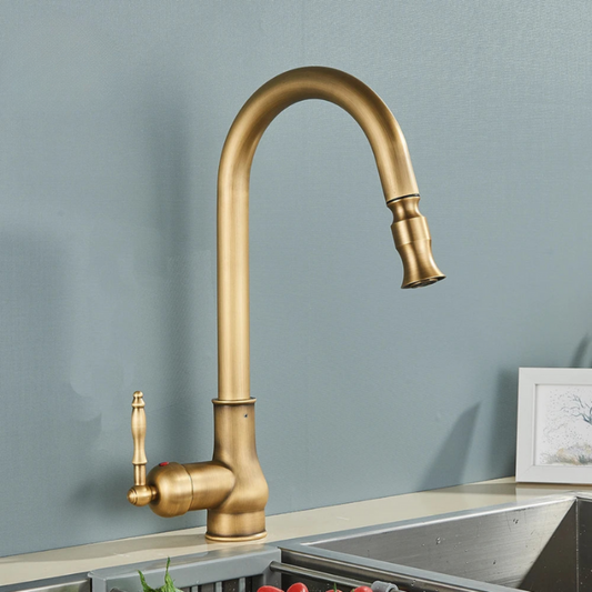 Grifo De Cocina Vintage – Elegancia Clásica Y Acabado Auténtico 