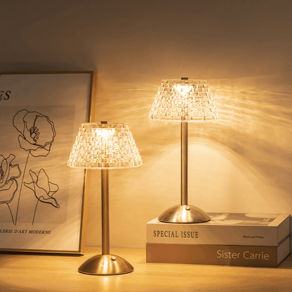 Drahtlose Tischlampe – Mobiles und elegantes Licht 