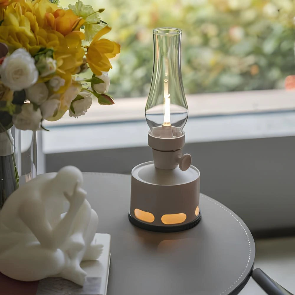 Lanterna LED Stile Retro – Illuminazione Decorativa Elegante 
