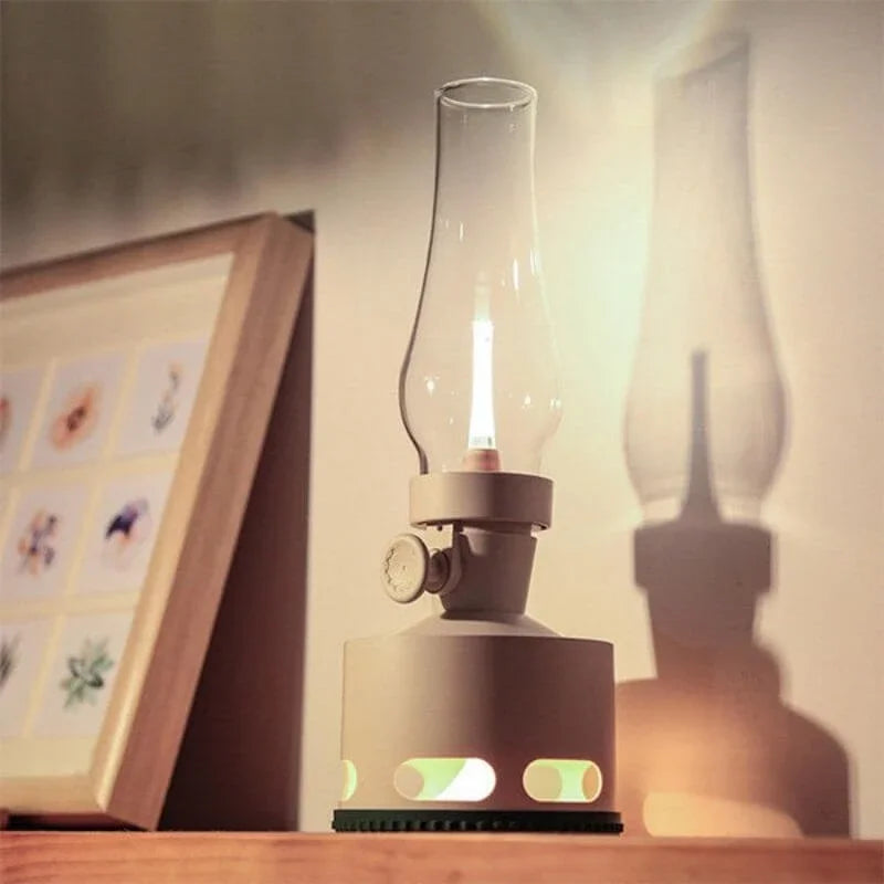 Lanterna LED Stile Retro – Illuminazione Decorativa Elegante 
