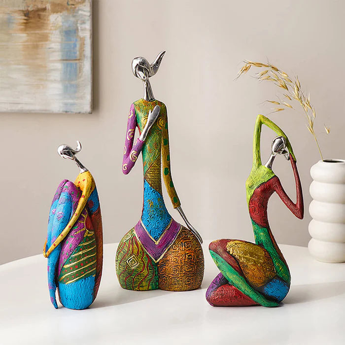 Abstrakt Skulptur Kvinne – Eleganse Og Modernitet 
