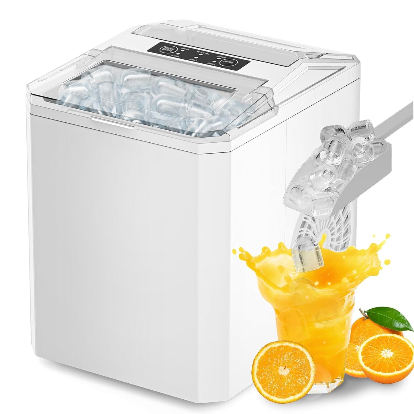 Máquina De Hielo Portátil – Frescura Instantánea A Mano 