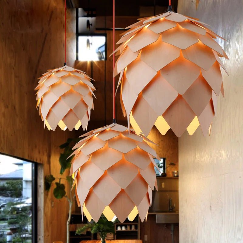 Lampa wisząca rzeźbiarska – projekt inspirowany naturą 