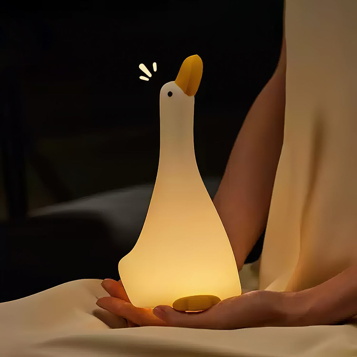 Enchanted Goose Nightlight - taktilt lys og beroligende design