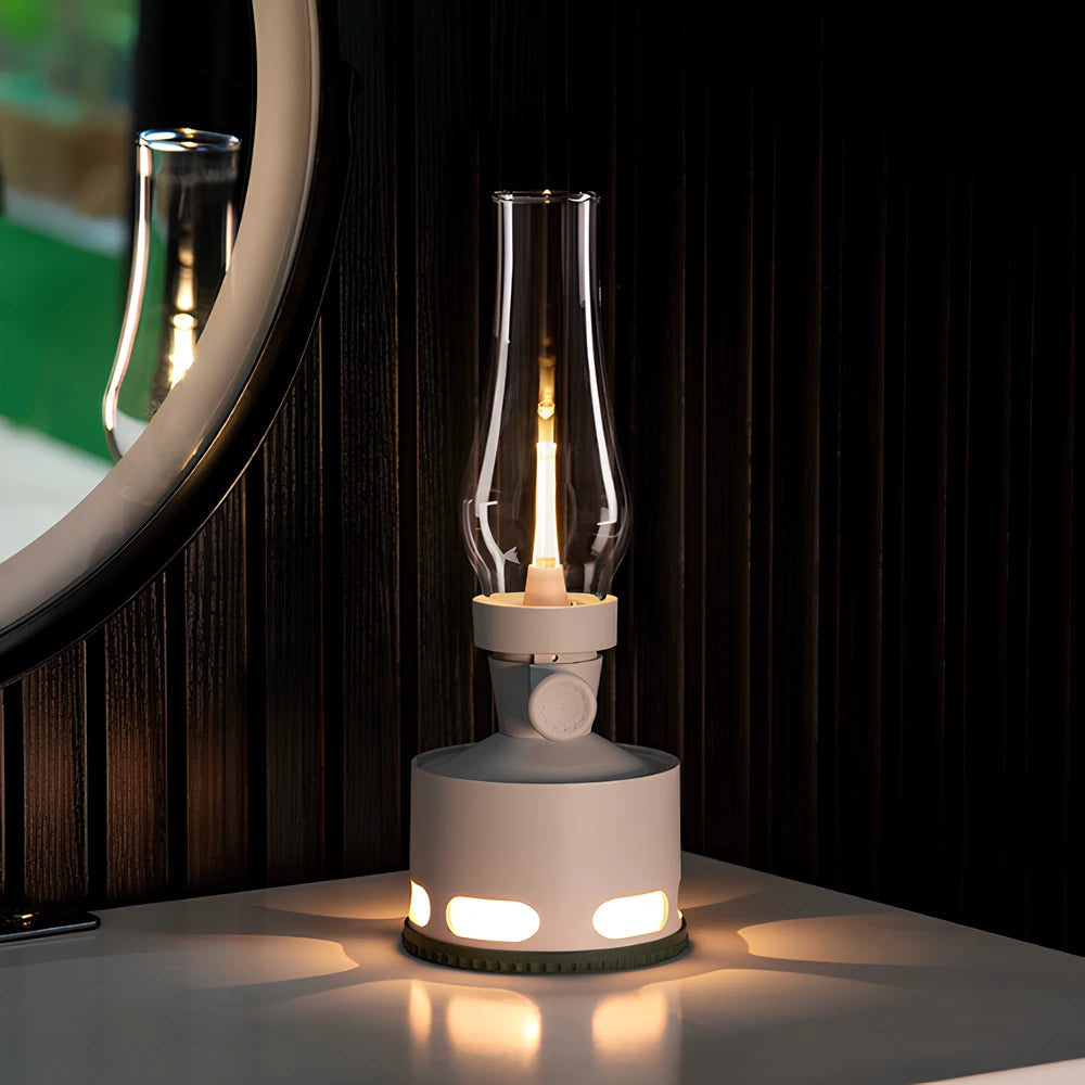 Lanterna LED Stile Retro – Illuminazione Decorativa Elegante 