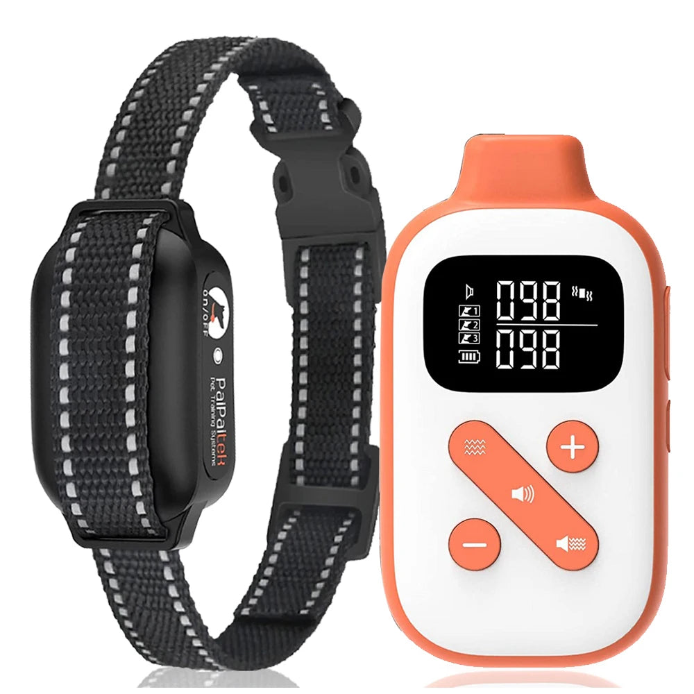 Collar de adiestramiento sin choque – Control remoto hasta 1000 m 