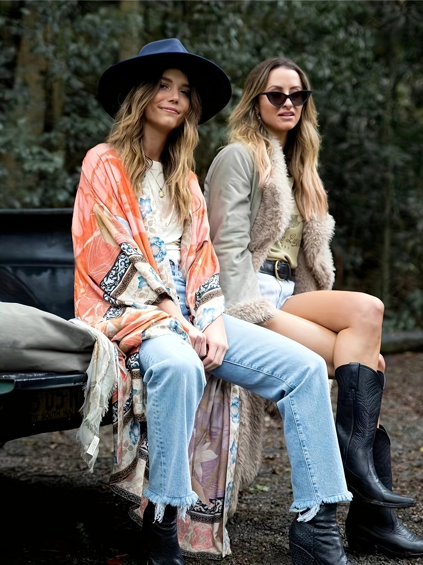 Leïla | Kimono Femme – Inspiration Bohème