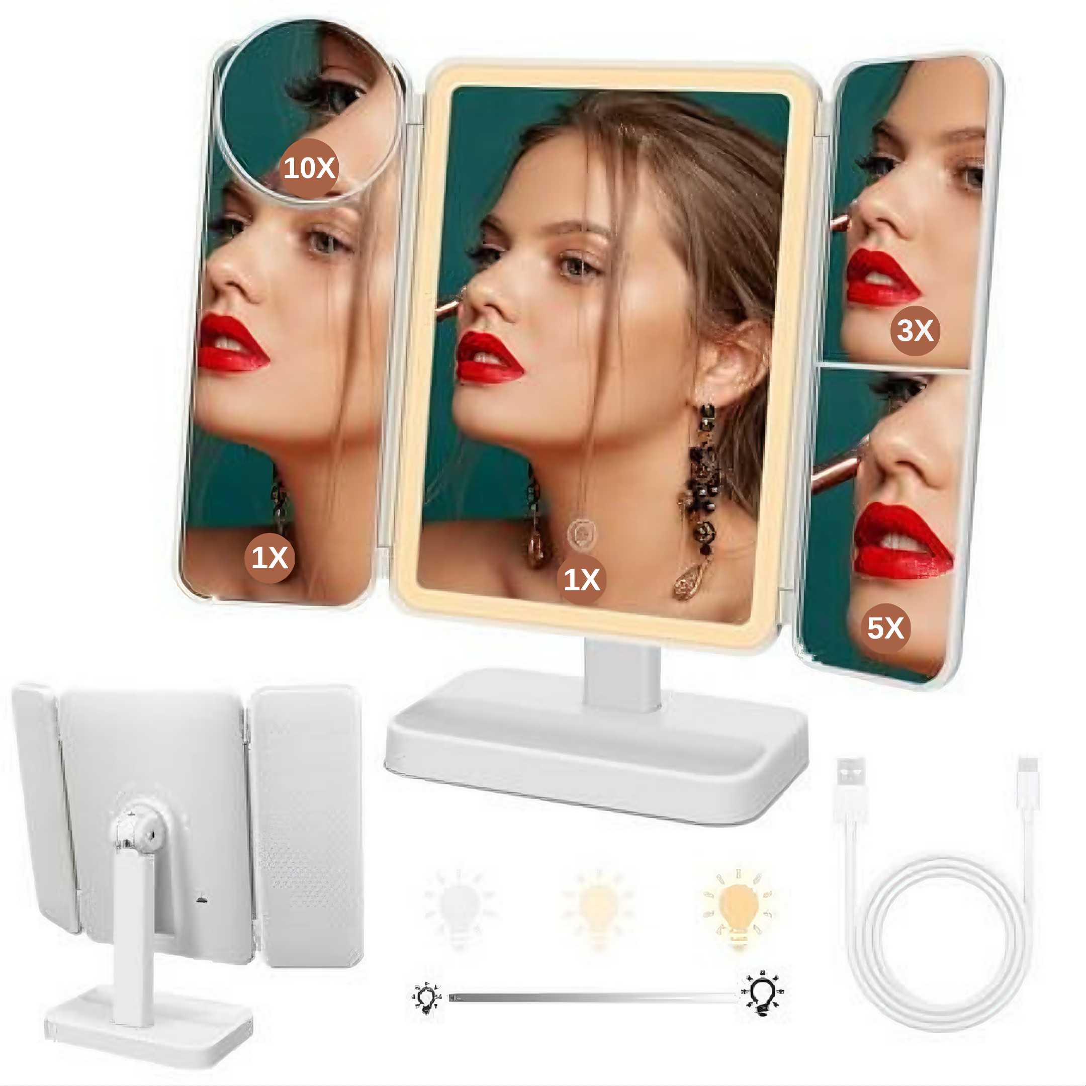 Intelligent Spejl — LED-belysning og moderne display 