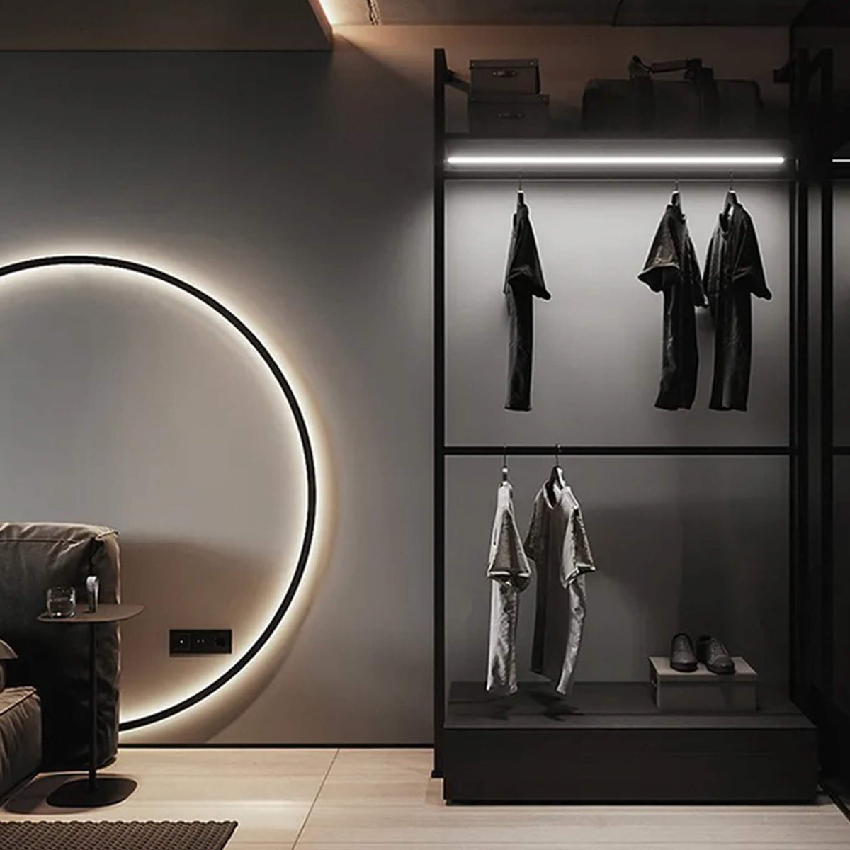 Aplica de perete Halo – Eleganță și modernitate 