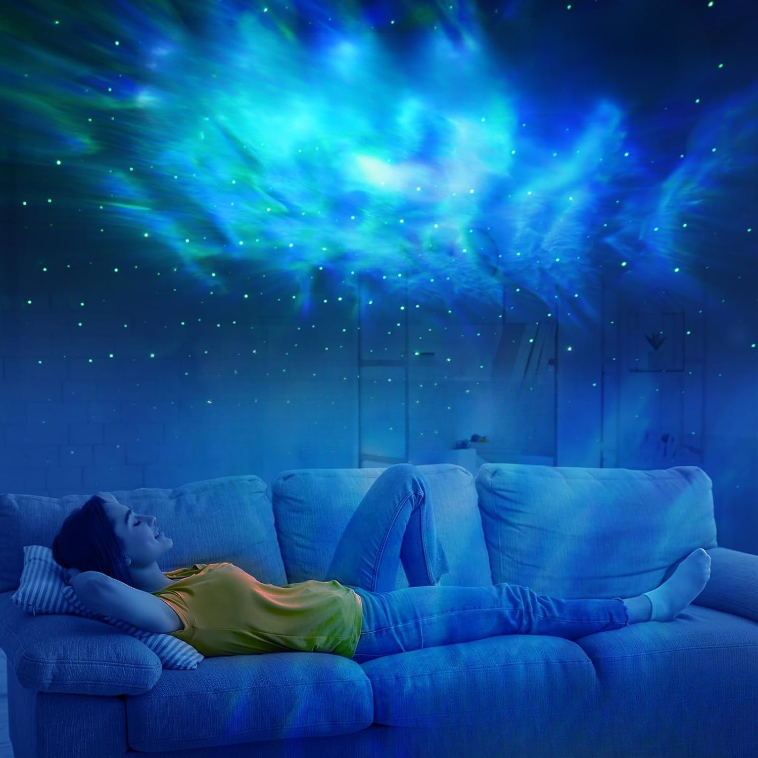 LED projektor – Afslappende Galaxie Atmosfære 
