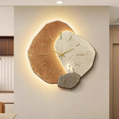 Stort Veggur – Moderne Design Og Ambient LED Lys 