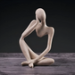 Sculpture Abstraite Penseur – Élégance Contemplative Et Design Moderne
