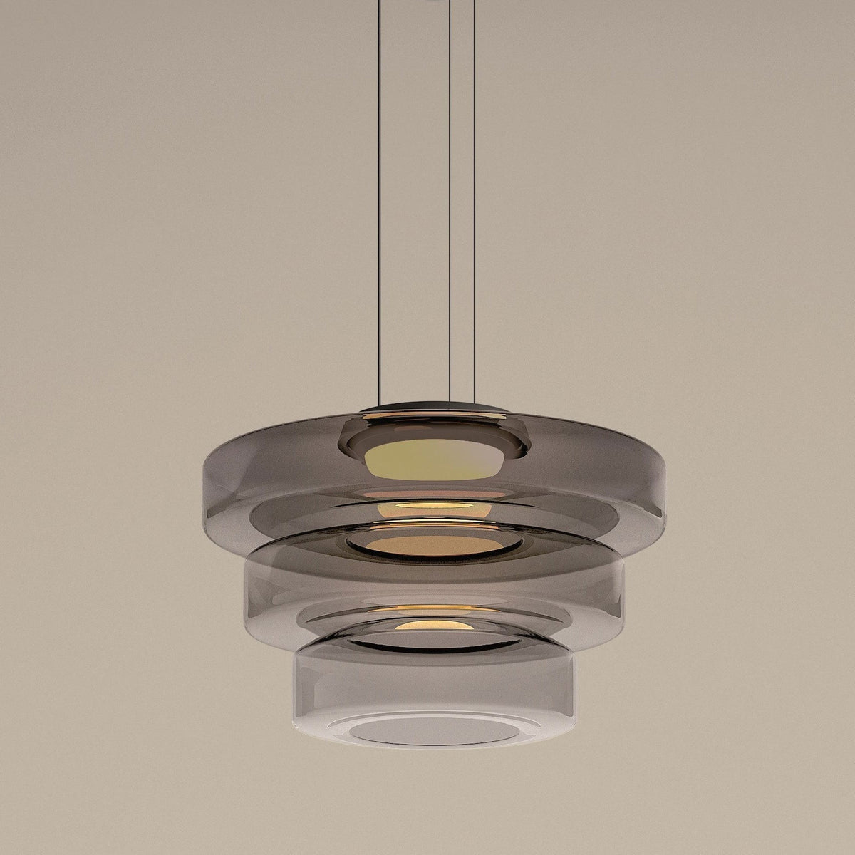 Szklana lampa wisząca w stylu Bauhaus - elegancja i nowoczesność
