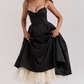 Lory | Vestido Midi Con Tirantes – Glamour Clásico Y Ligereza 