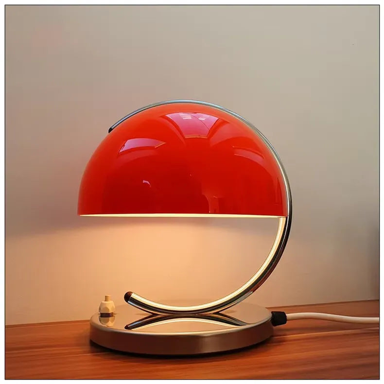 Lampada da Tavolo Stile Scandinavo in Vetro – Eleganza e Modernità 