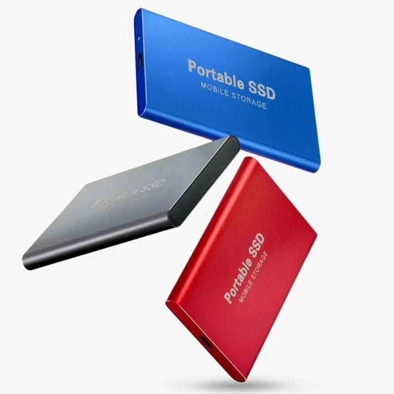 Magas Sebességű Külső SSD Meghajtó – Zökkenőmentes és Kompakt Átvitelek 