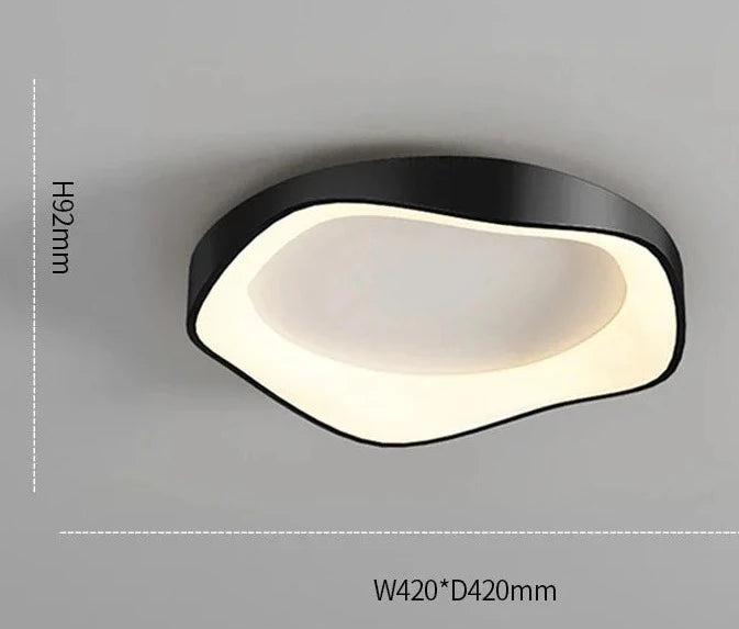 Lámpara de techo LED asimétrica – Tendencia y elegancia 