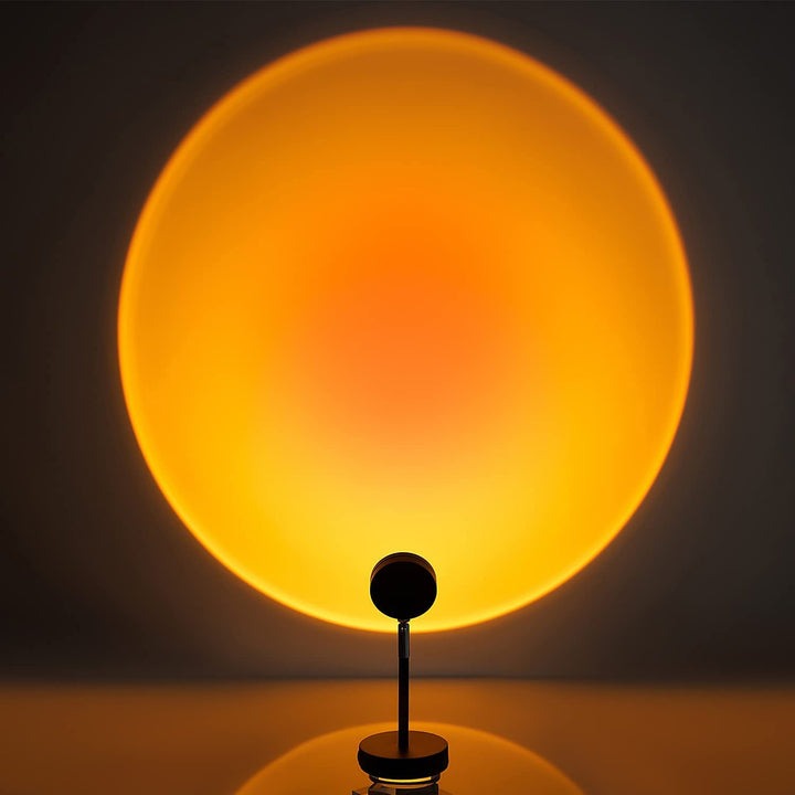 Lámpara Atardecer Inteligente — Decoración Moderna y Bienestar Luminoso 
